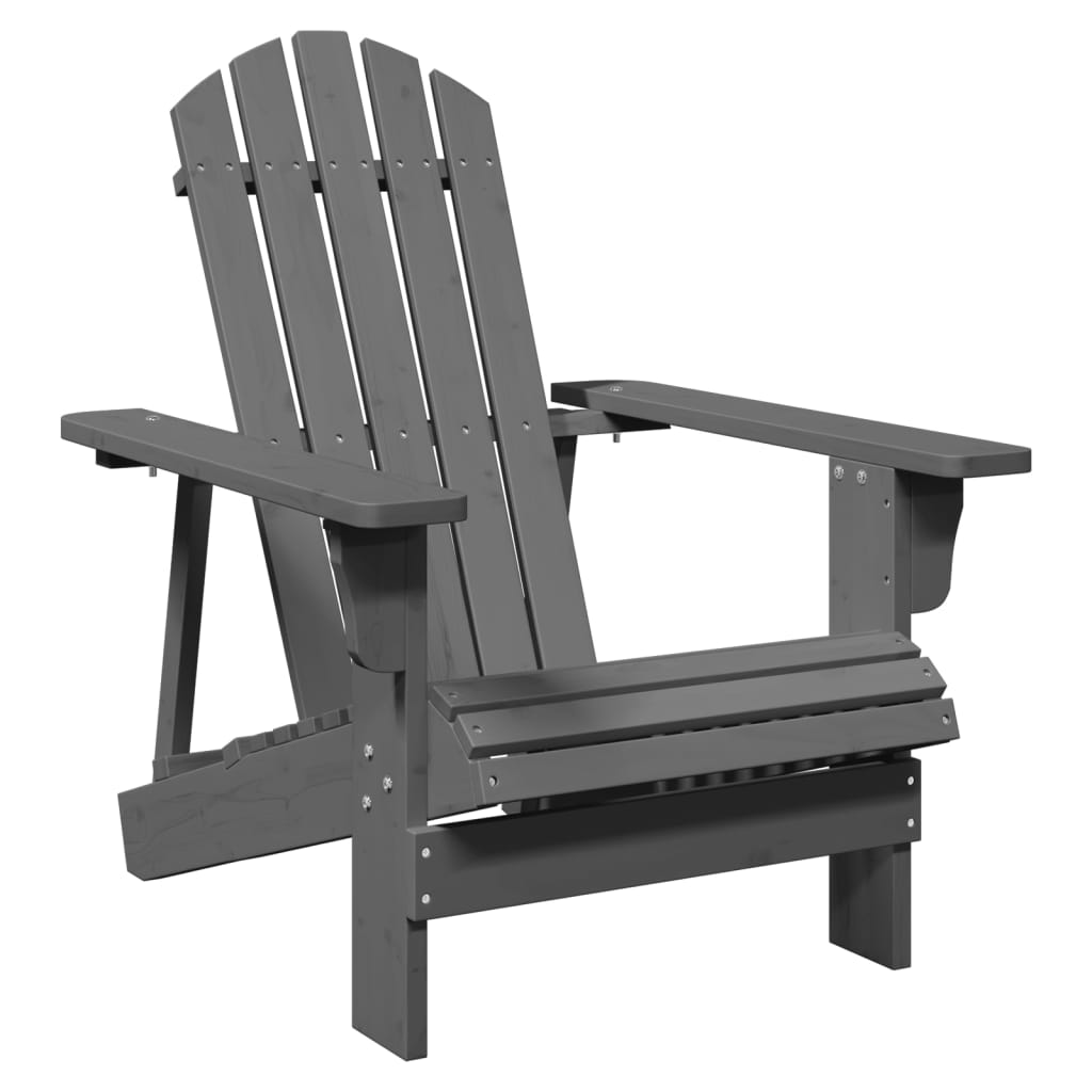 Adirondack Chair 69X85X90.5 Cm Solid Wood Fir
