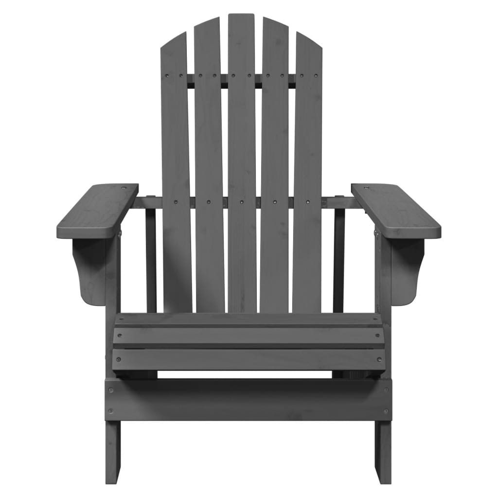 Adirondack Chair 69X85X90.5 Cm Solid Wood Fir