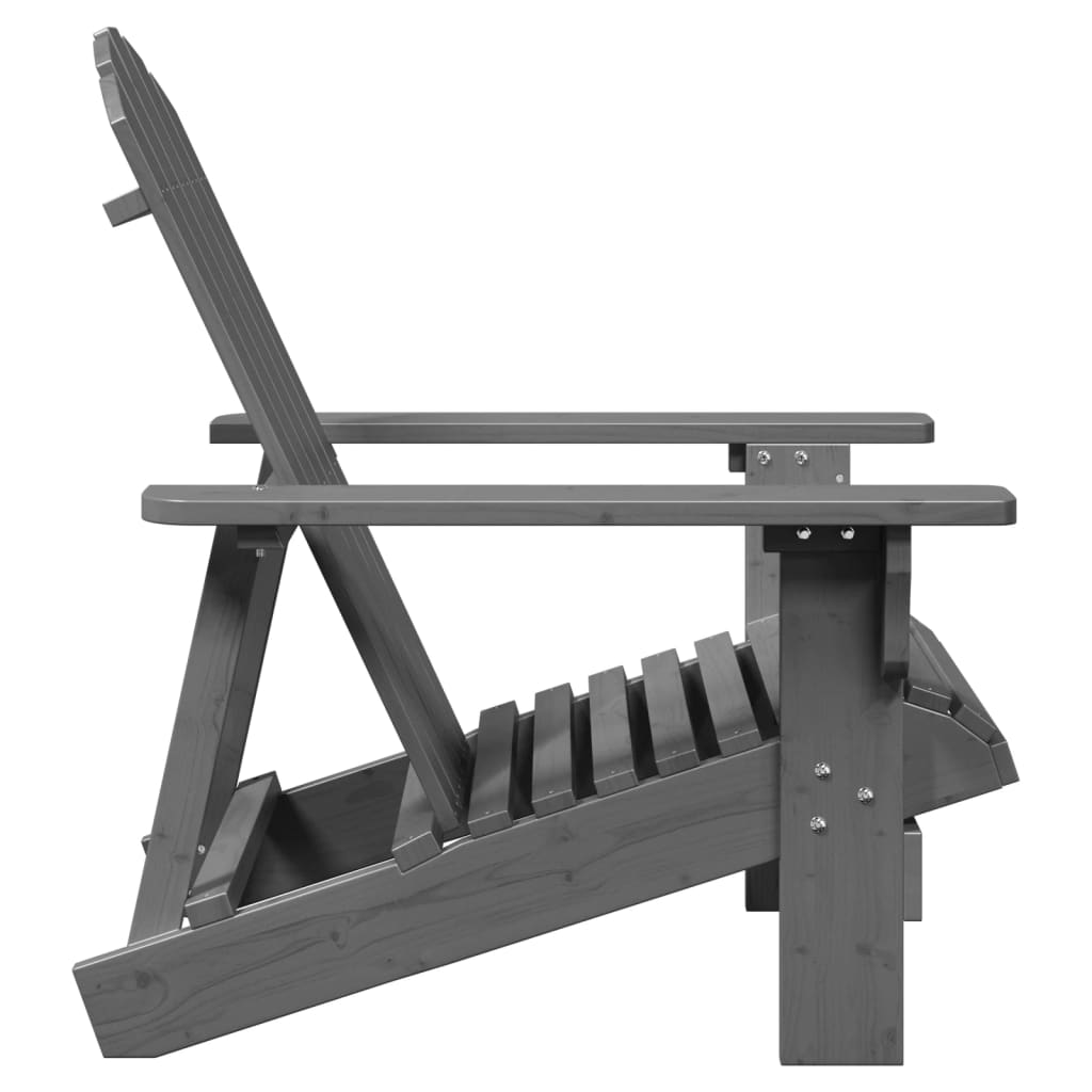 Adirondack Chair 69X85X90.5 Cm Solid Wood Fir