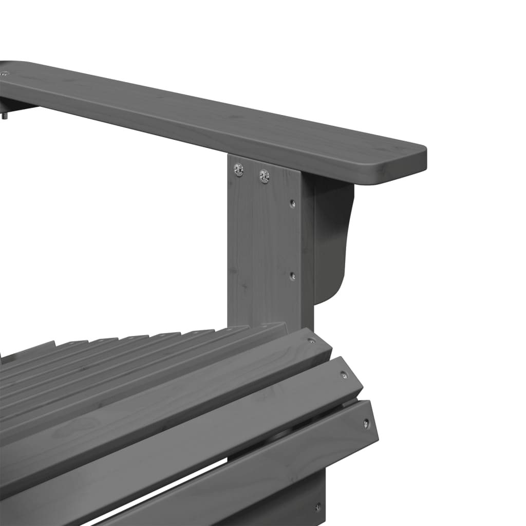 Adirondack Chair 69X85X90.5 Cm Solid Wood Fir