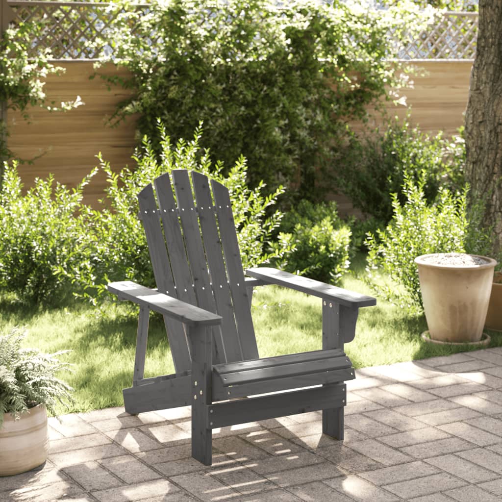 Adirondack Chair 69X85X90.5 Cm Solid Wood Fir