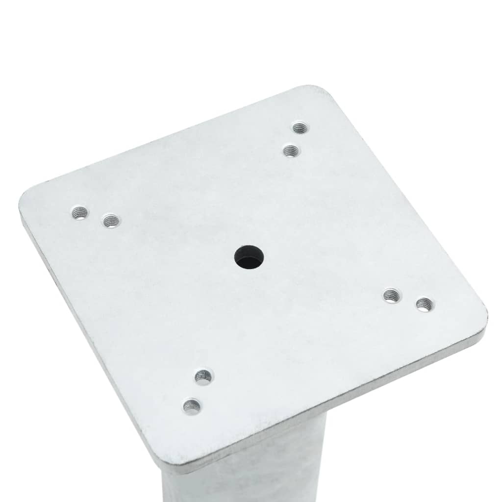 In-Ground Parasol Base Silver 16X16X39.5 Cm Steel