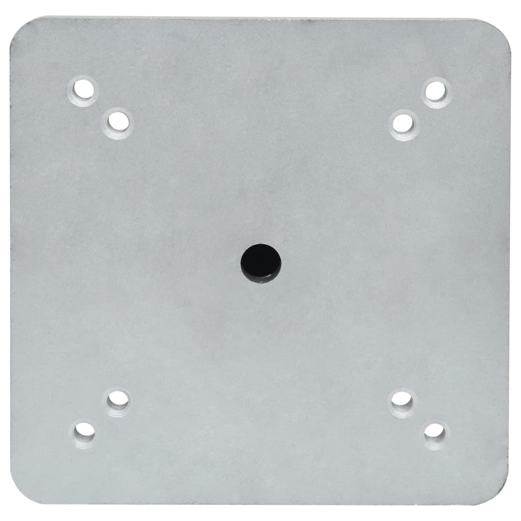 In-Ground Parasol Base With Rod 16X16X52 Cm Steel