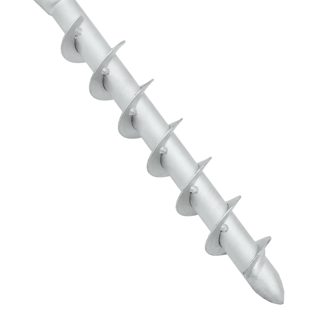 In-Ground Parasol Base With Rod 16X16X52 Cm Steel