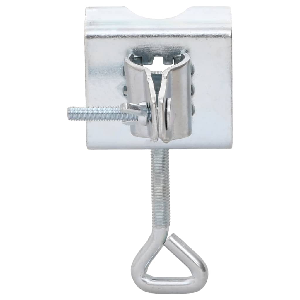 Umbrella Clamps For Balcony 2 Pcs 32 Mm Galvanised Steel