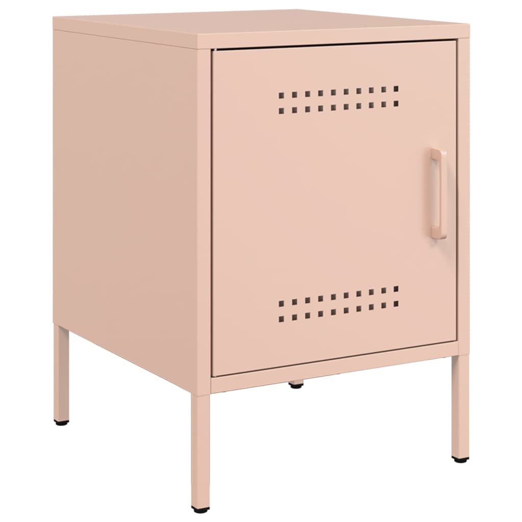 Bedside Cabinets 2 Pcs 36X39X50.5 Cm Steel