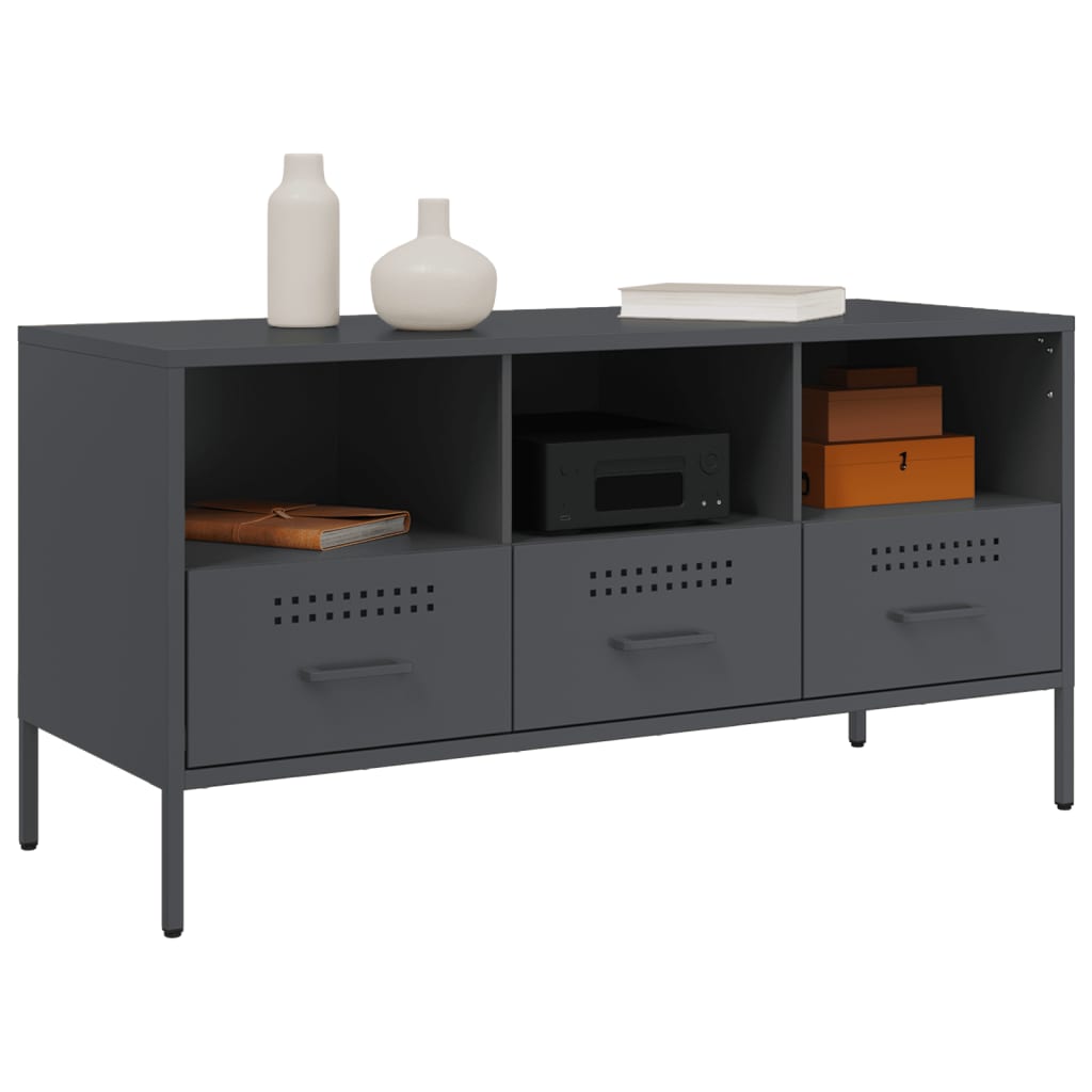 Tv Cabinet 100.5X39X50.5 Cm Steel
