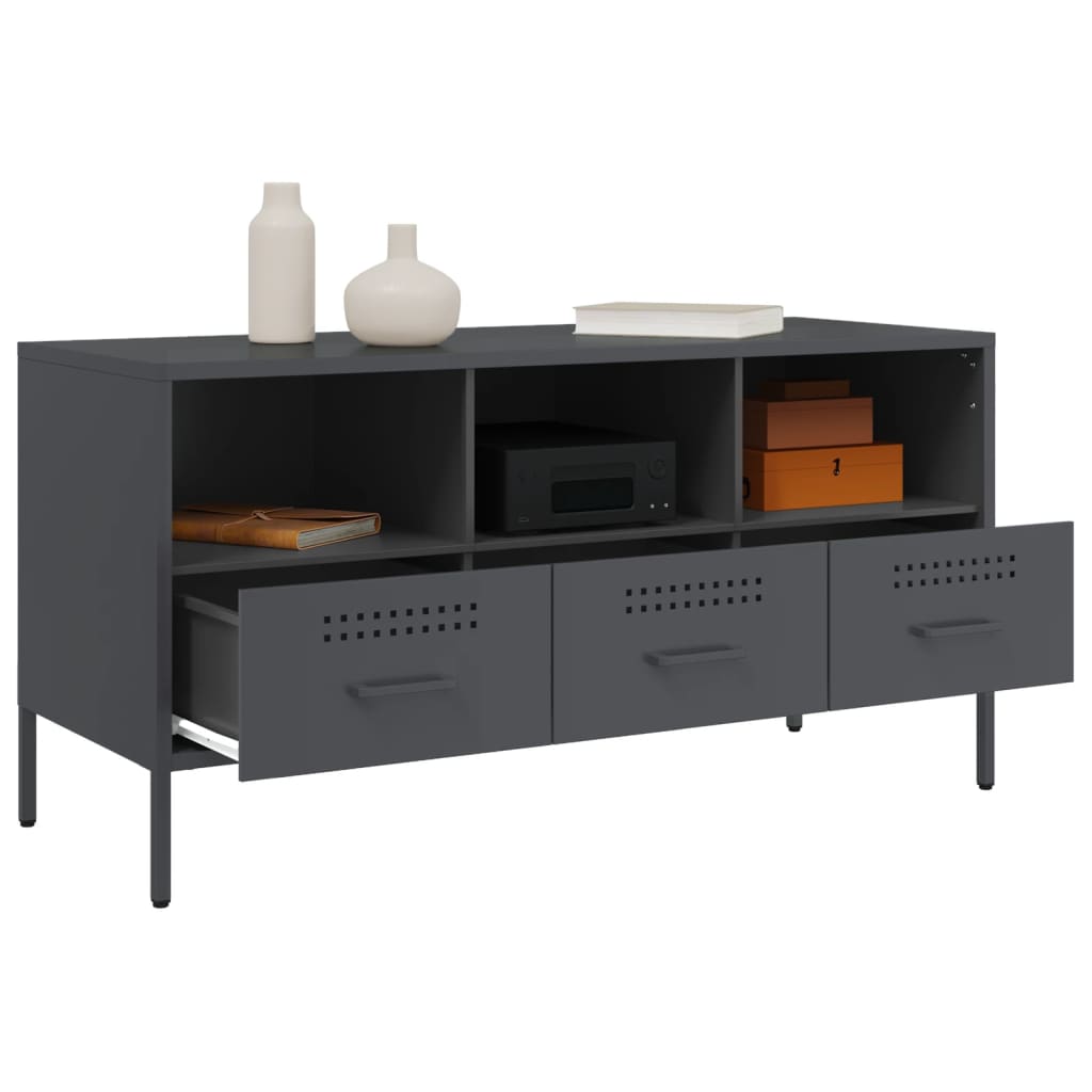 Tv Cabinet 100.5X39X50.5 Cm Steel
