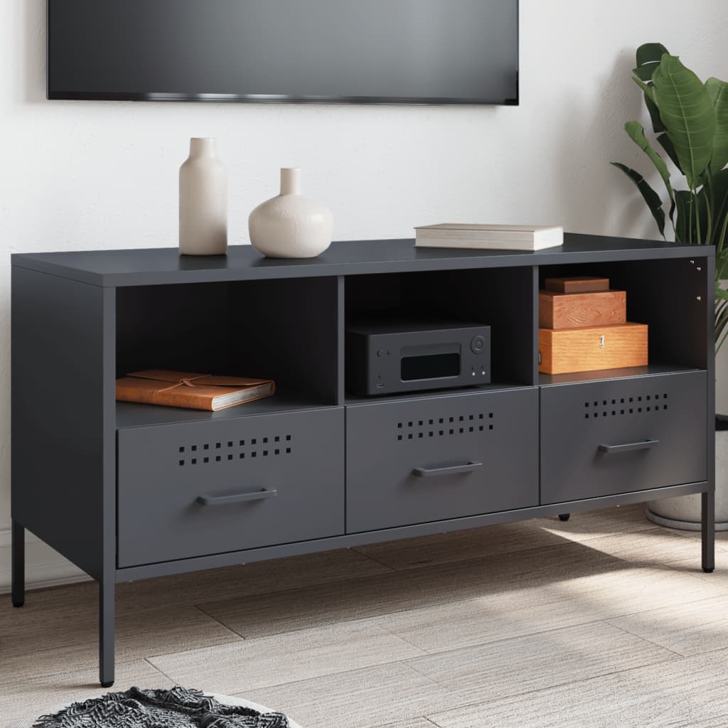 Tv Cabinet 100.5X39X50.5 Cm Steel