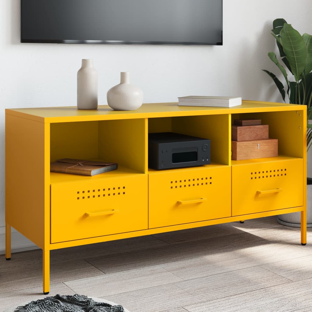 Tv Cabinet 100.5X39X50.5 Cm Steel