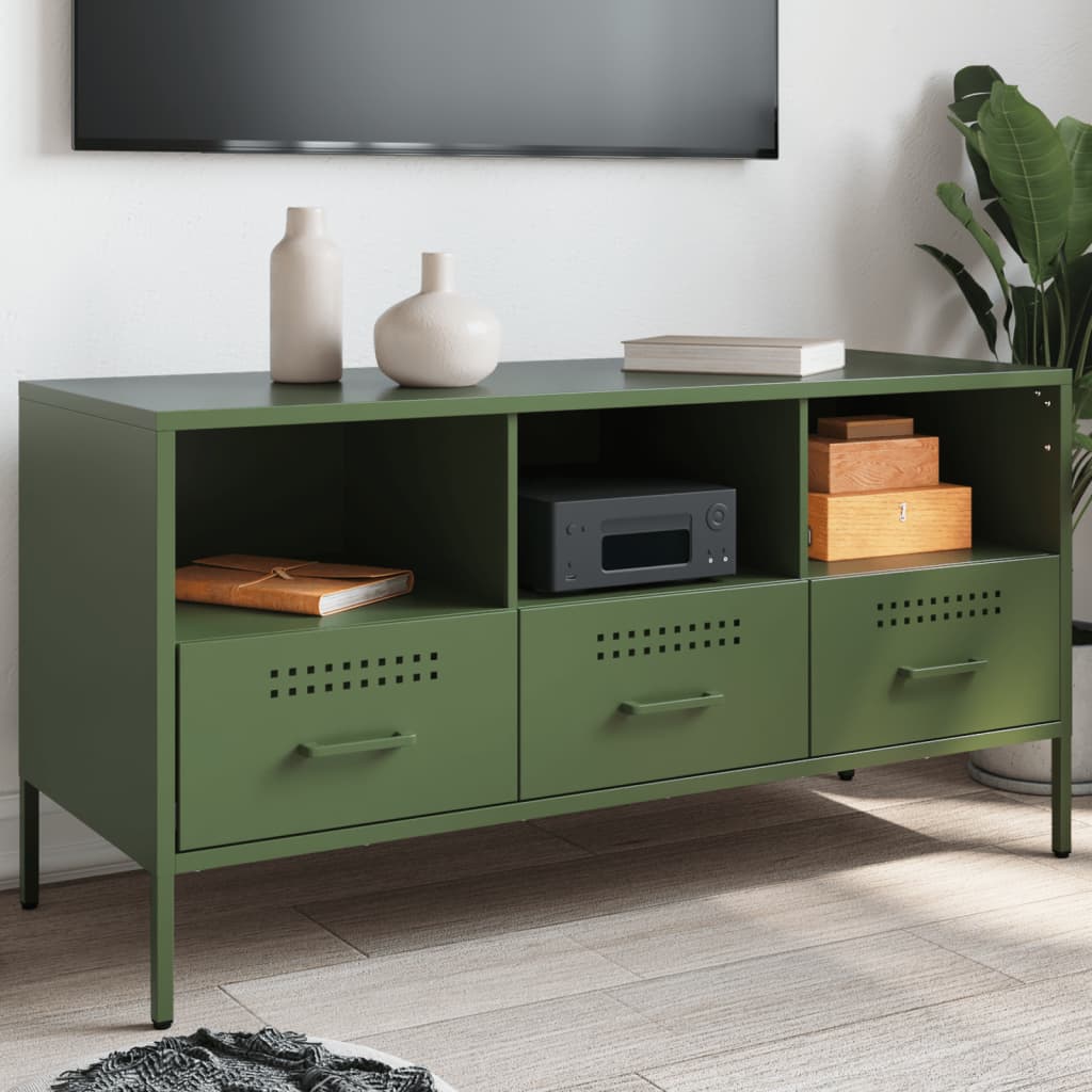 Tv Cabinet 100.5X39X50.5 Cm Steel