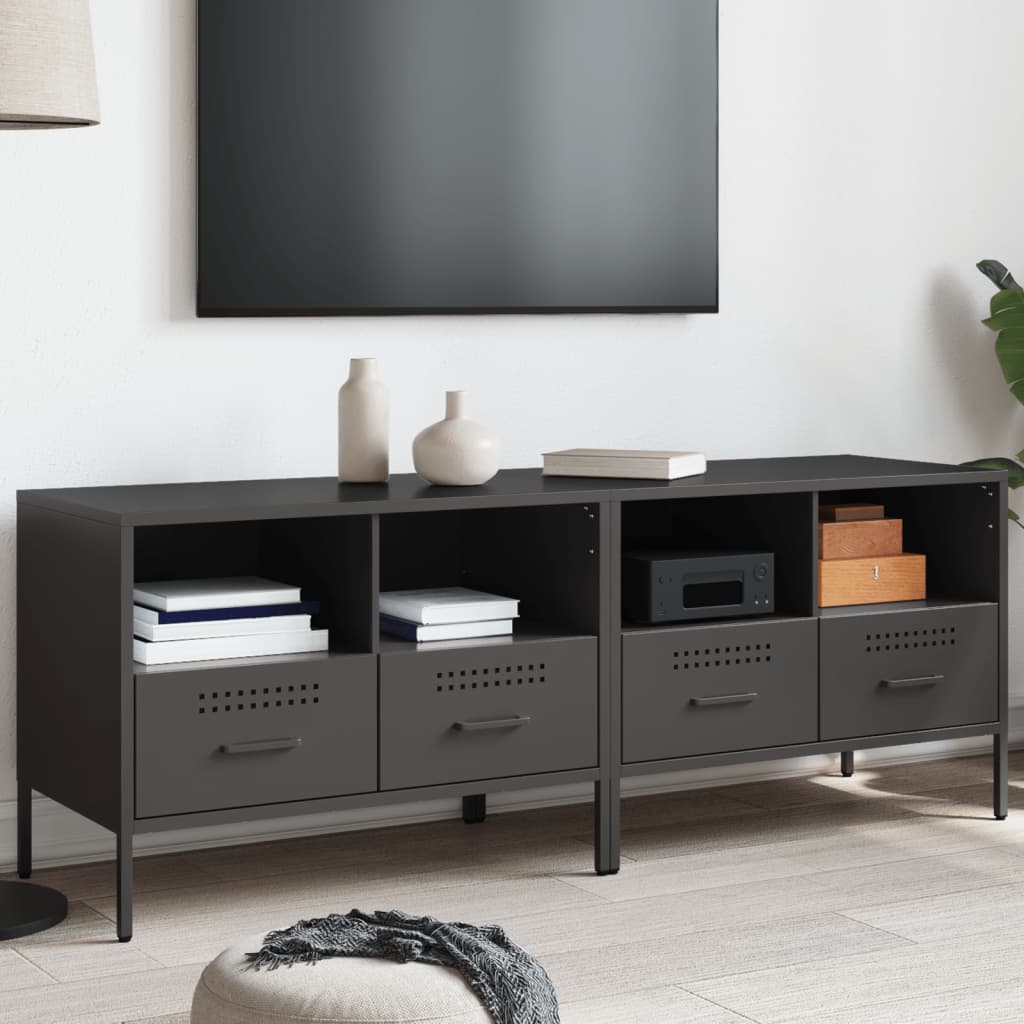 Tv Cabinet Olive 68X39X50.5 Cm Steel