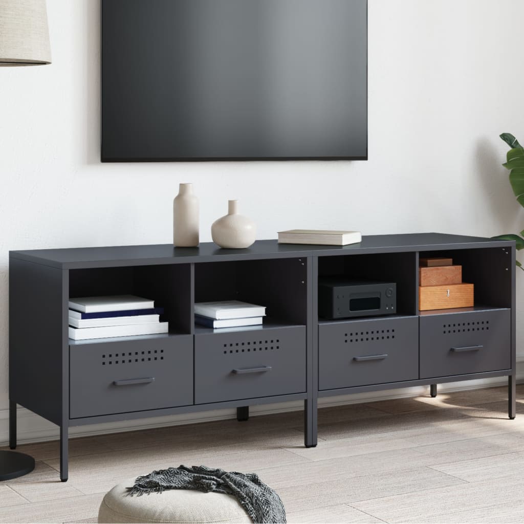 Tv Cabinet Olive 68X39X50.5 Cm Steel