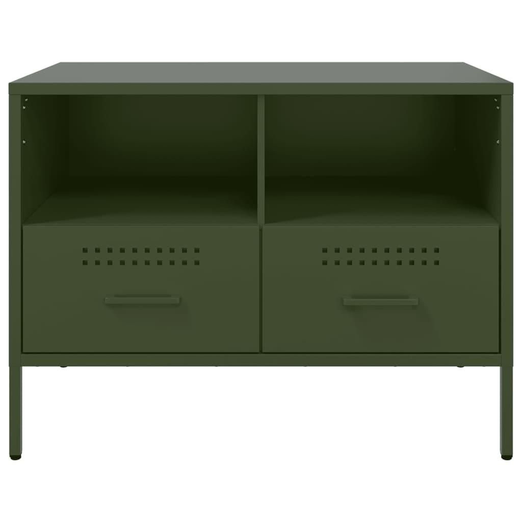 Tv Cabinet Olive 68X39X50.5 Cm Steel