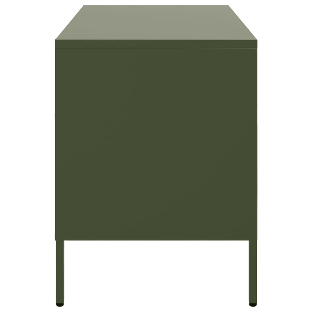 Tv Cabinet Olive 68X39X50.5 Cm Steel