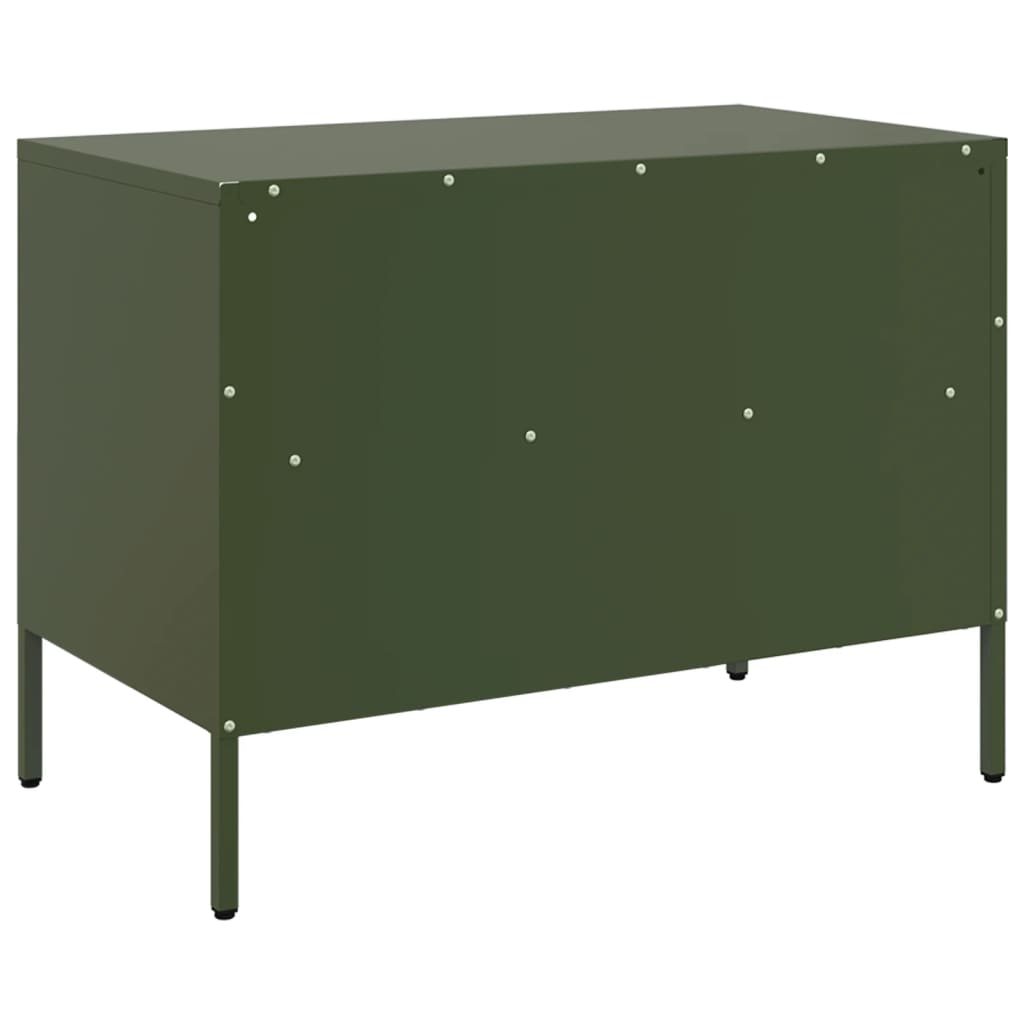 Tv Cabinet Olive 68X39X50.5 Cm Steel