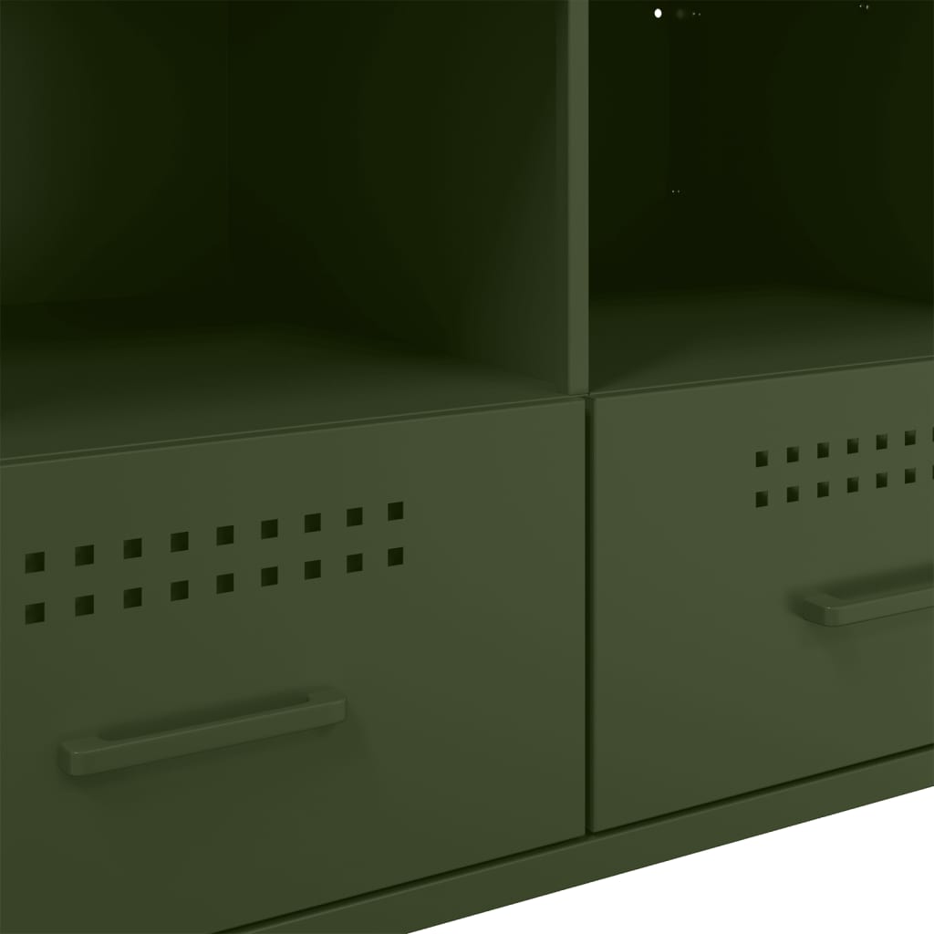 Tv Cabinet Olive 68X39X50.5 Cm Steel