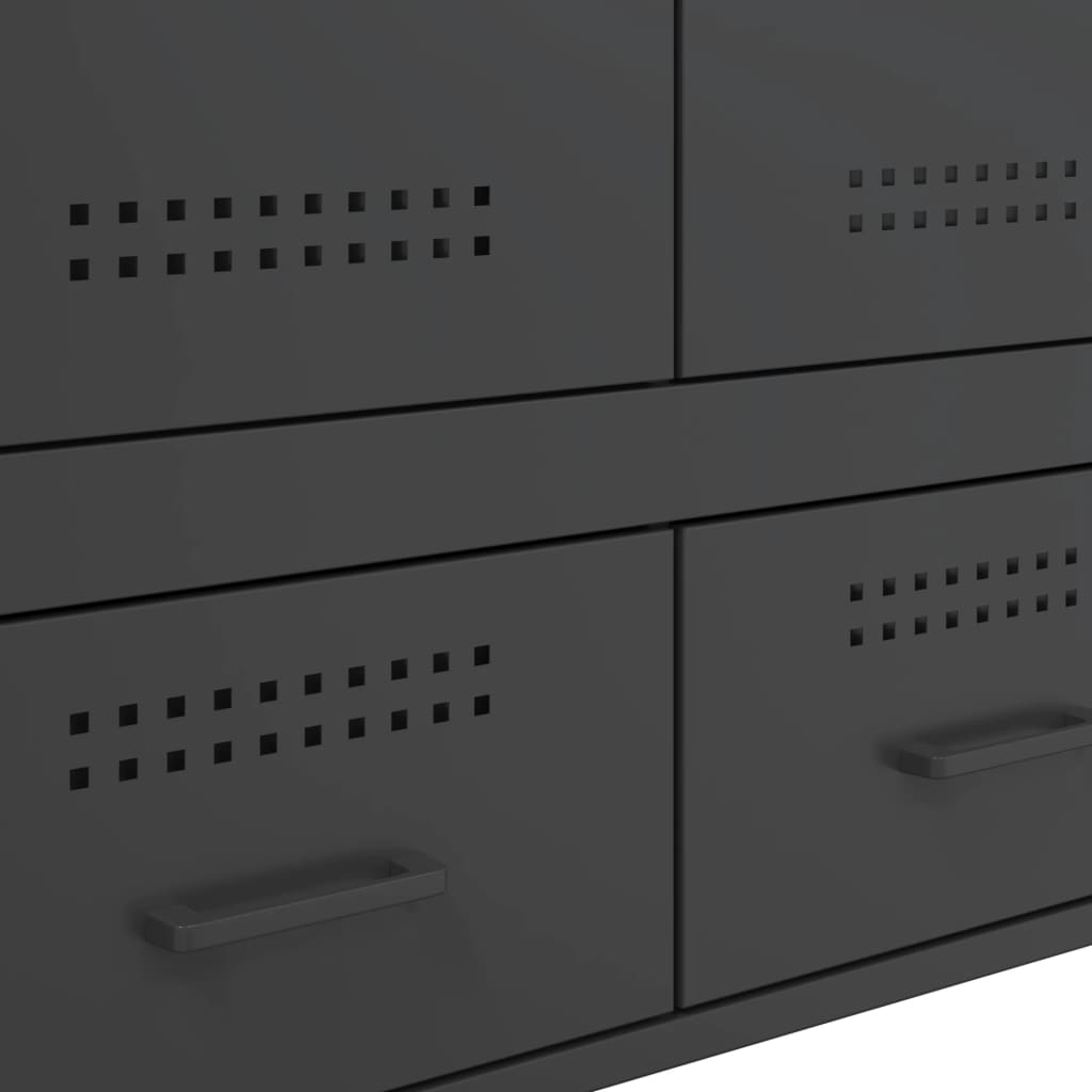 Highboard 68X39X101.5 Cm Steel