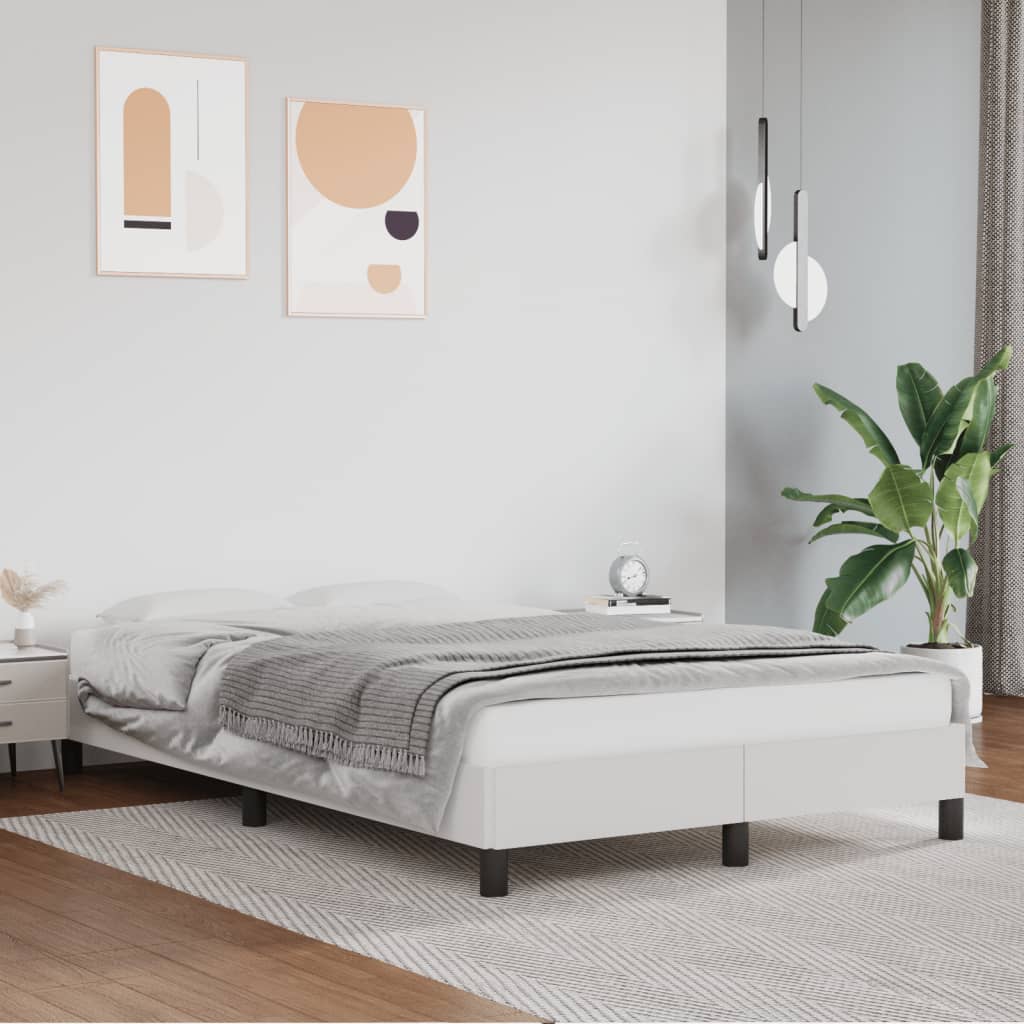 Bed Frame Without Mattress Small Double Faux Leather