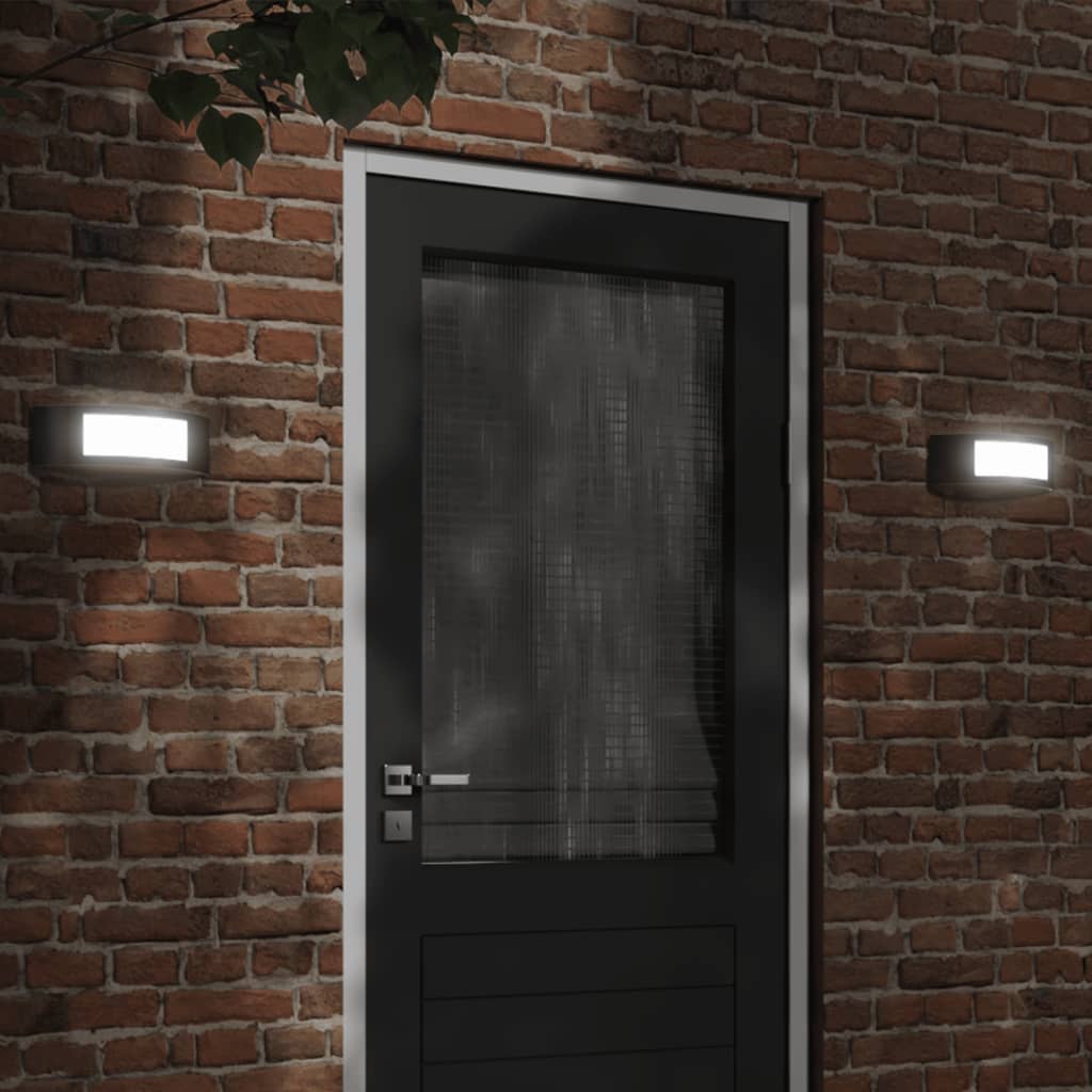 Outdoor Wall Lights 2Pcs Stainless Steel