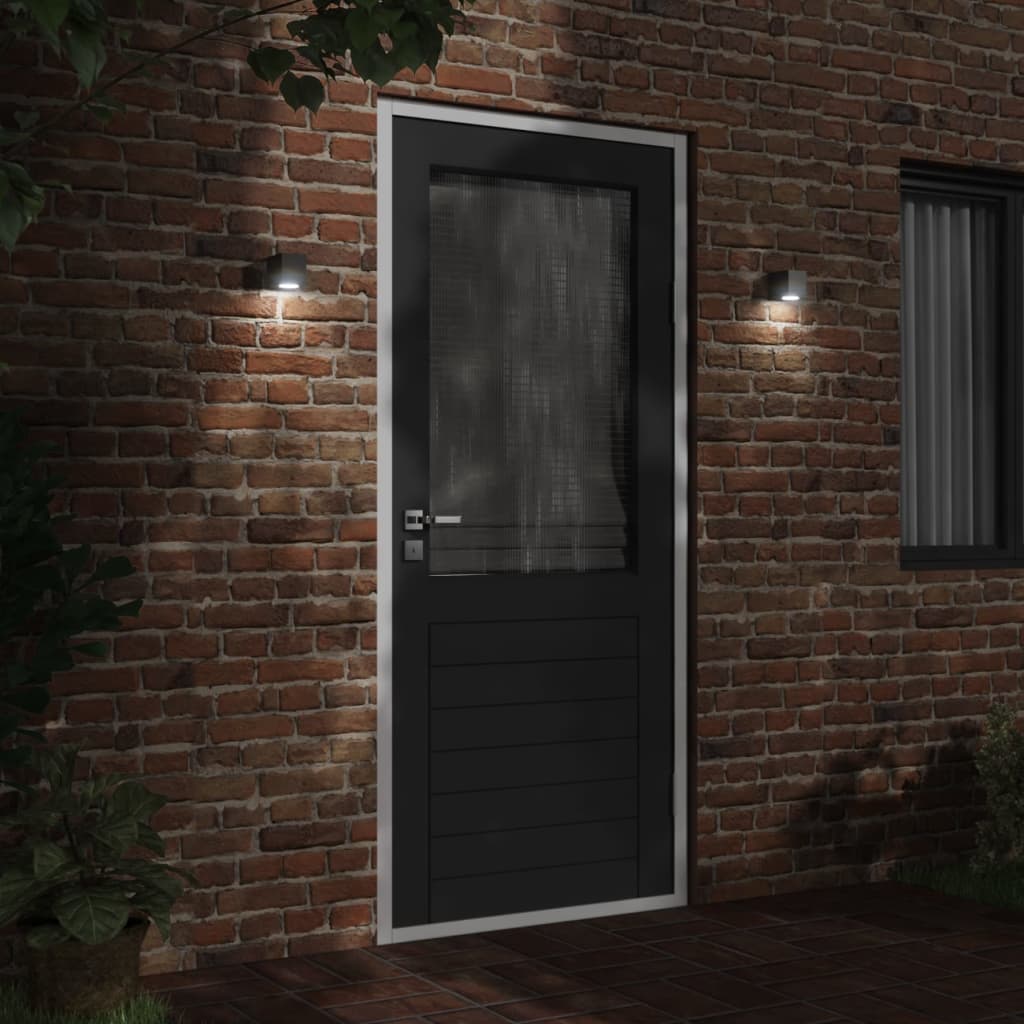 Outdoor Wall Light Black Die-Cast Aluminium