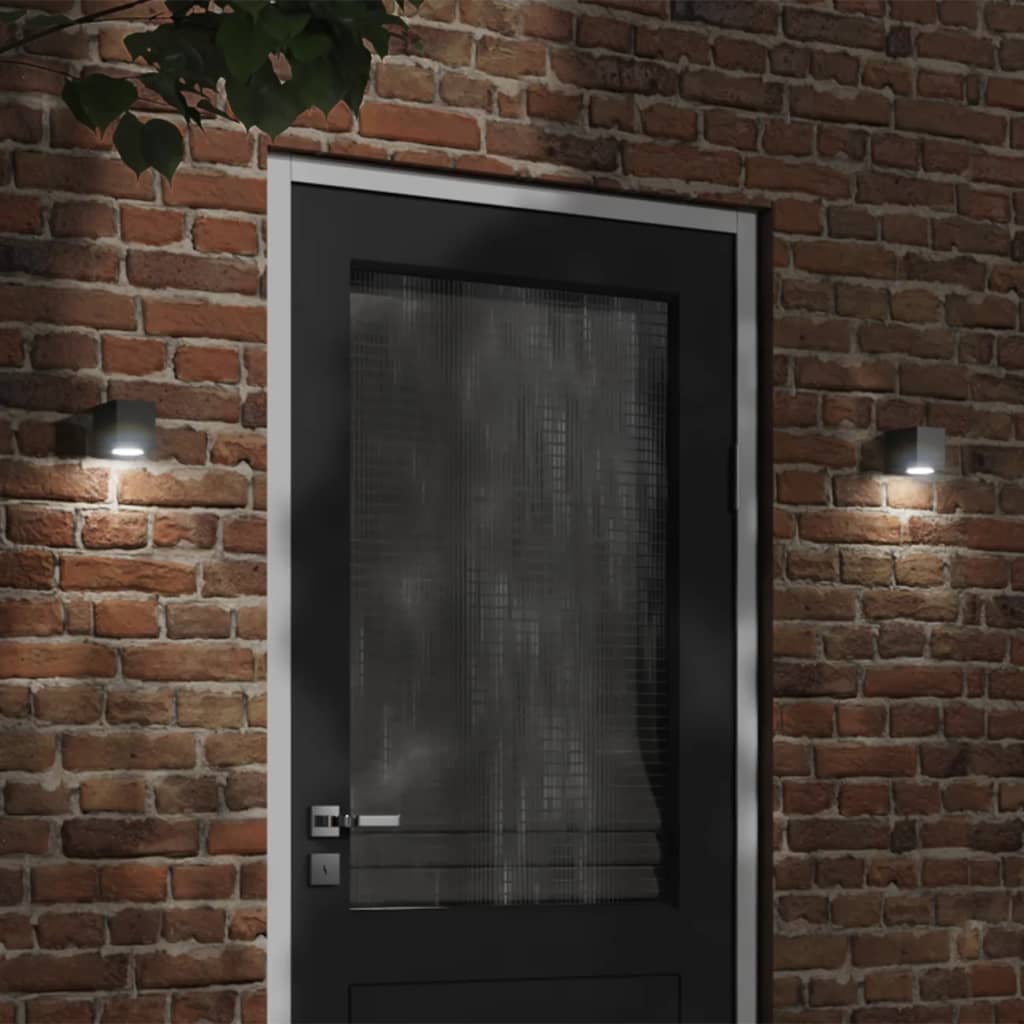 Outdoor Wall Light Black Die-Cast Aluminium