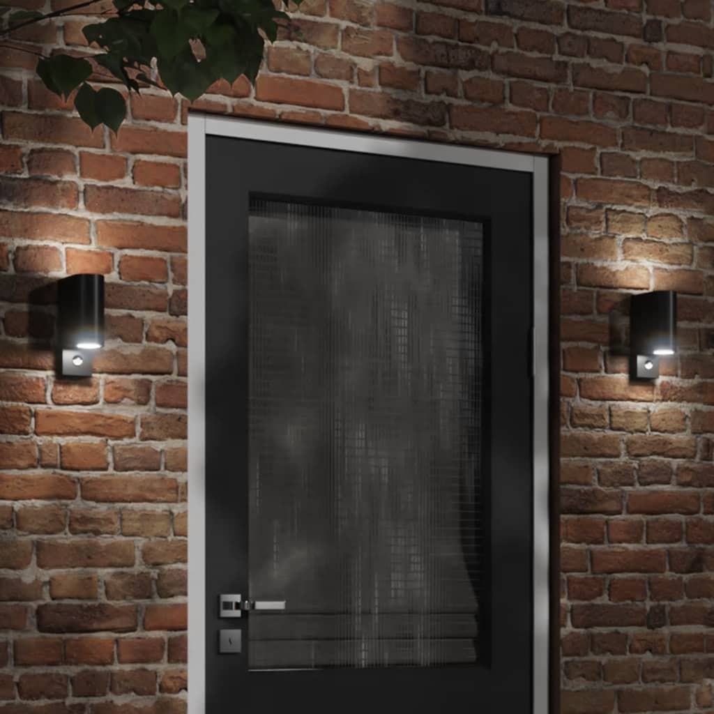Outdoor Wall Light Black Die-Cast Aluminium