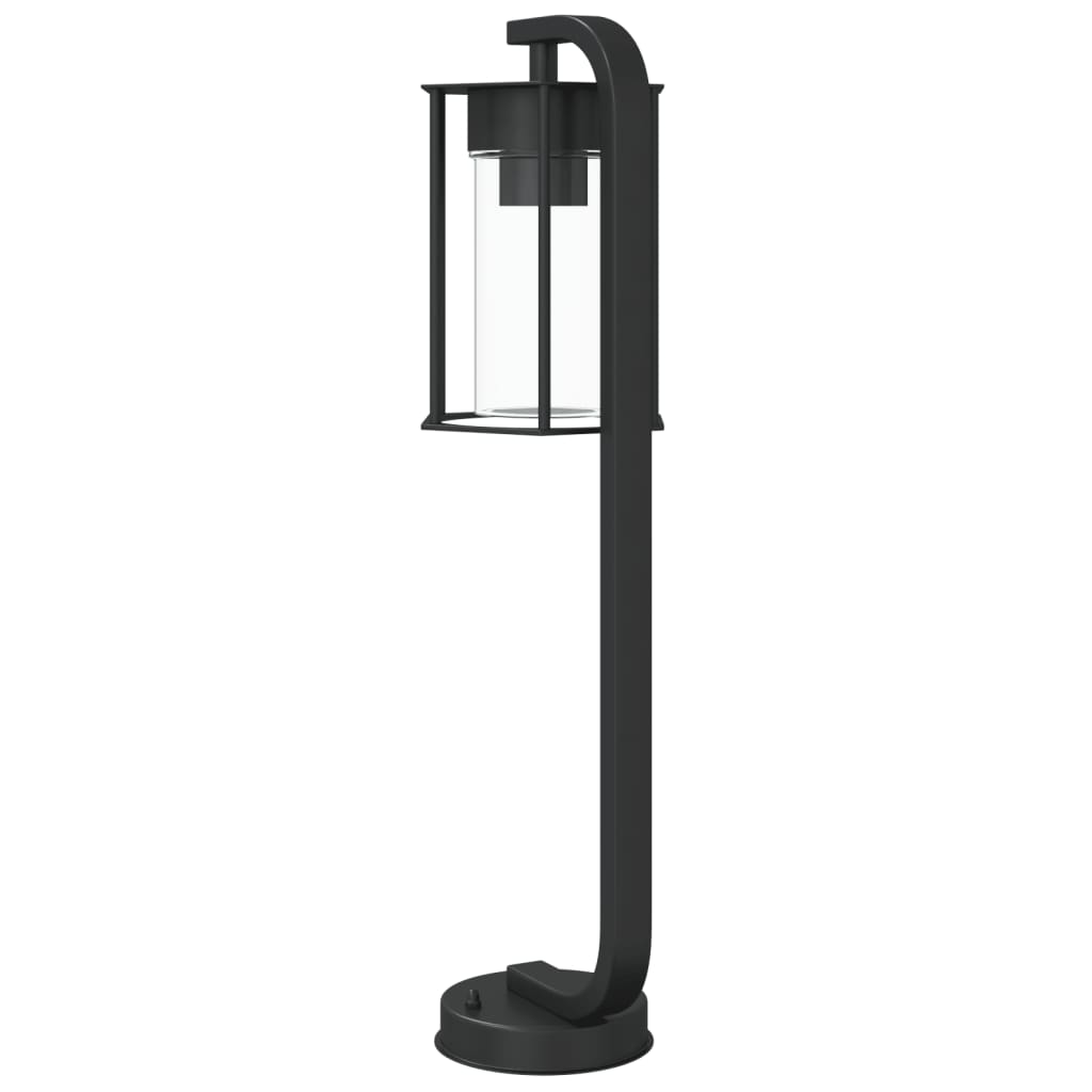 Outdoor Floor Lamp Black Stainless Steel