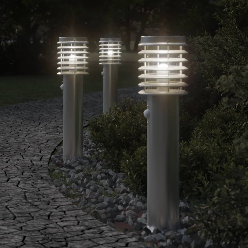 Outdoor Floor Lamp 60 Cm Stainless Steel