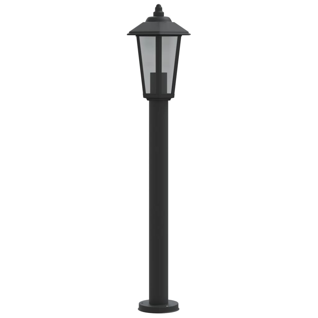 Outdoor Floor Lamps 3Pcs Stainless Steel