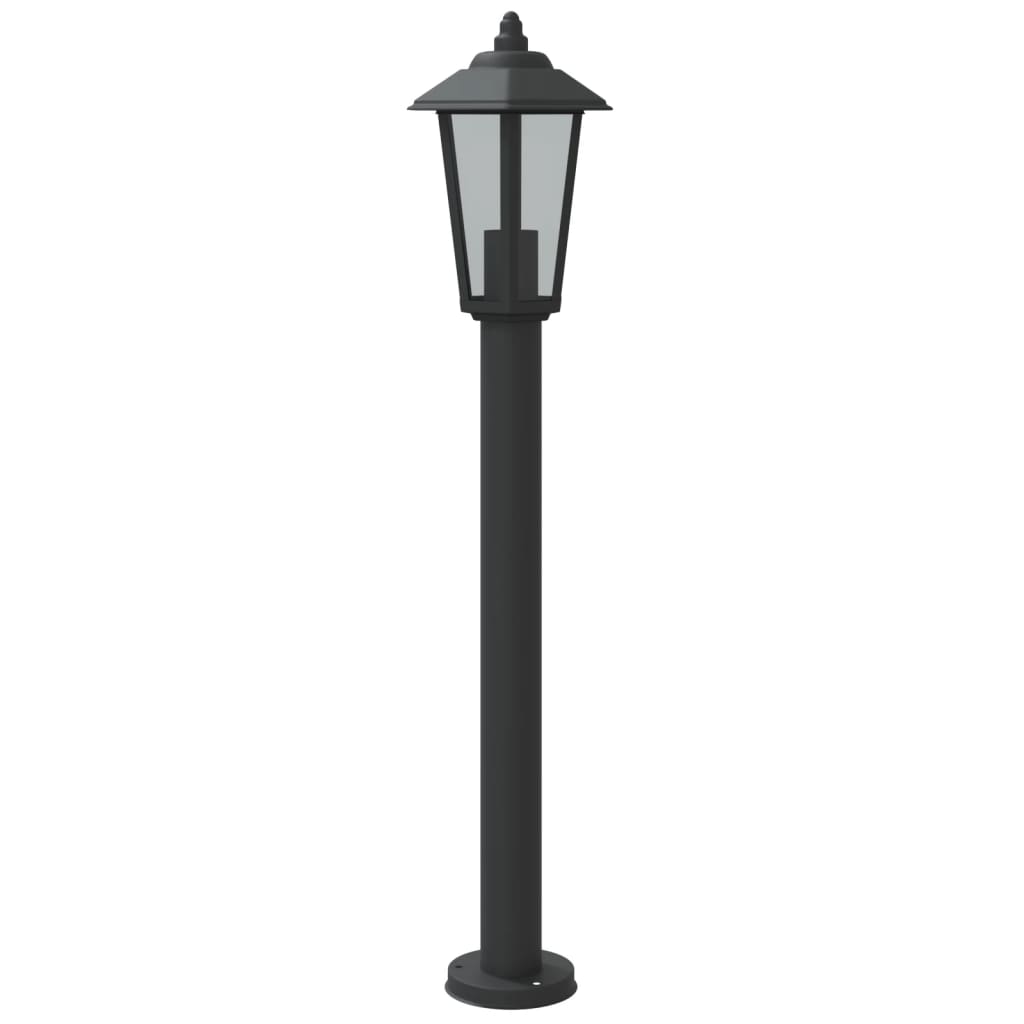 Outdoor Floor Lamps 3Pcs Stainless Steel