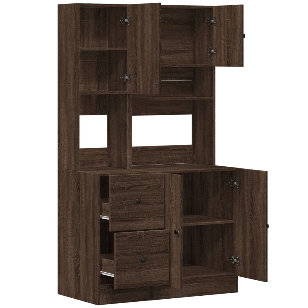 Kitchen Cabinet 95X50X180 Cm Engineered Wood