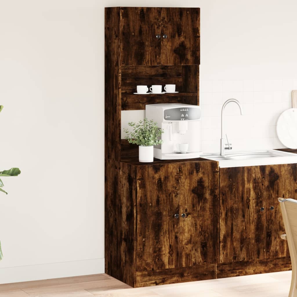 Kitchen Cabinet 35X50X180 Cm Engineered Wood