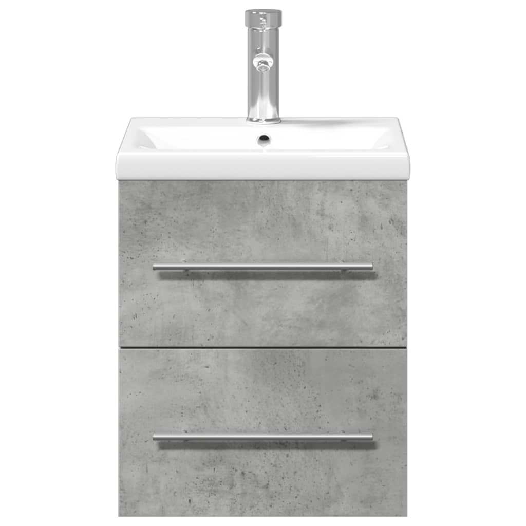 Bathroom Sink Cabinet With Built-In Basin