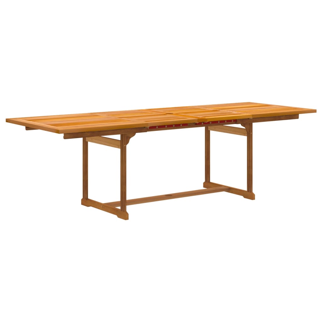 7 Piece Garden Dining Set Solid Wood Acacia And Textilene