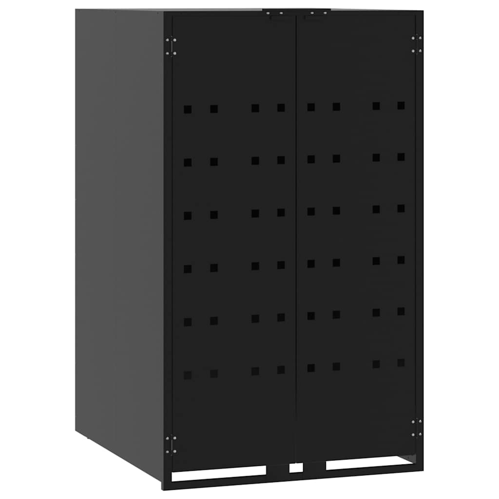 Wheelie Bin Storage For 5 Bins 345X79X117 Cm Steel