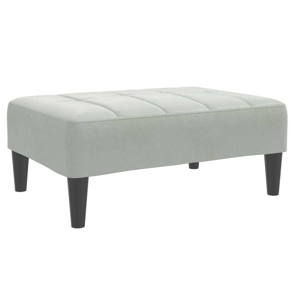 Footstool 77X55X31 Cm Velvet