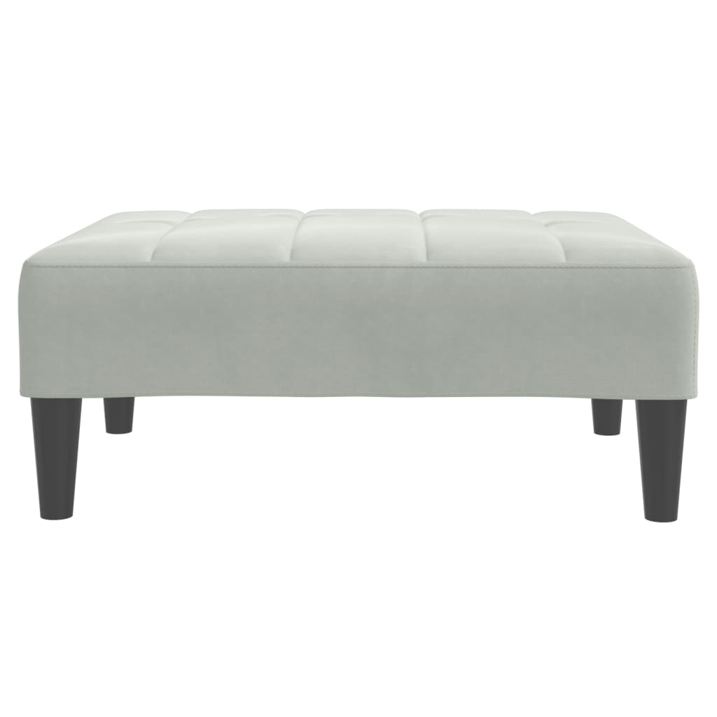 Footstool 77X55X31 Cm Velvet