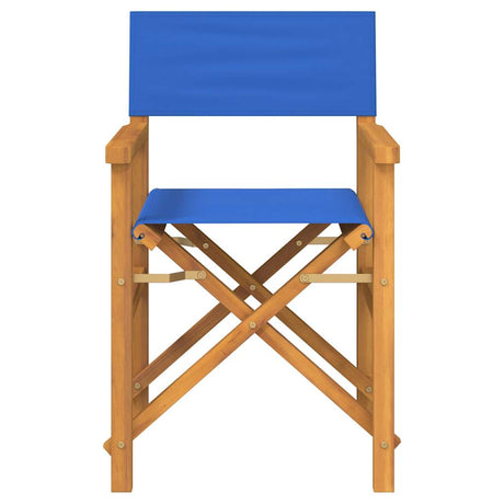 Folding Director's Chair Solid Wood Teak