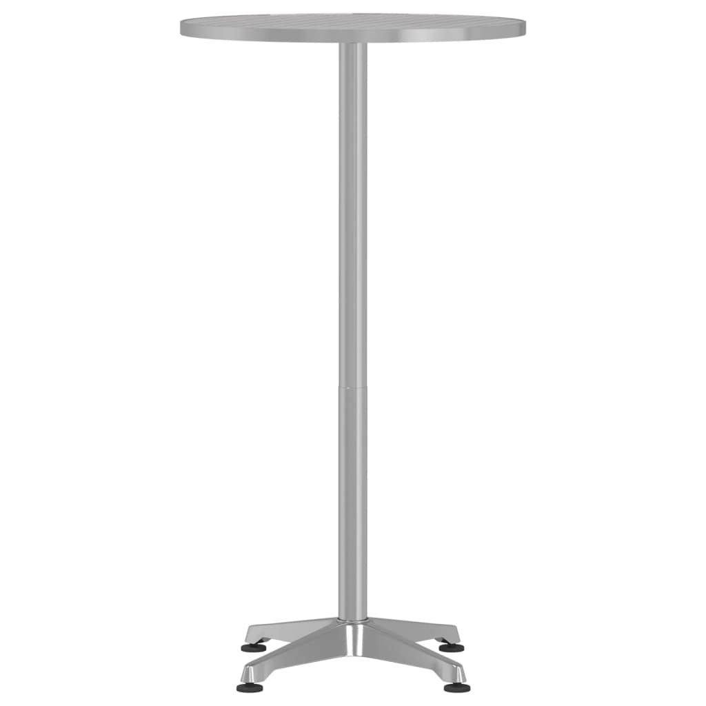 Outdoor Bar Table Height Adjustable Ø Aluminium