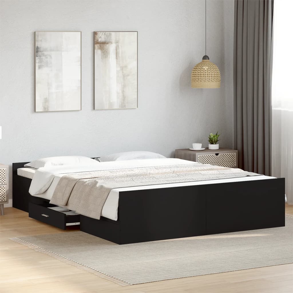 Bed Frame With Drawers Without Mattress Small Single