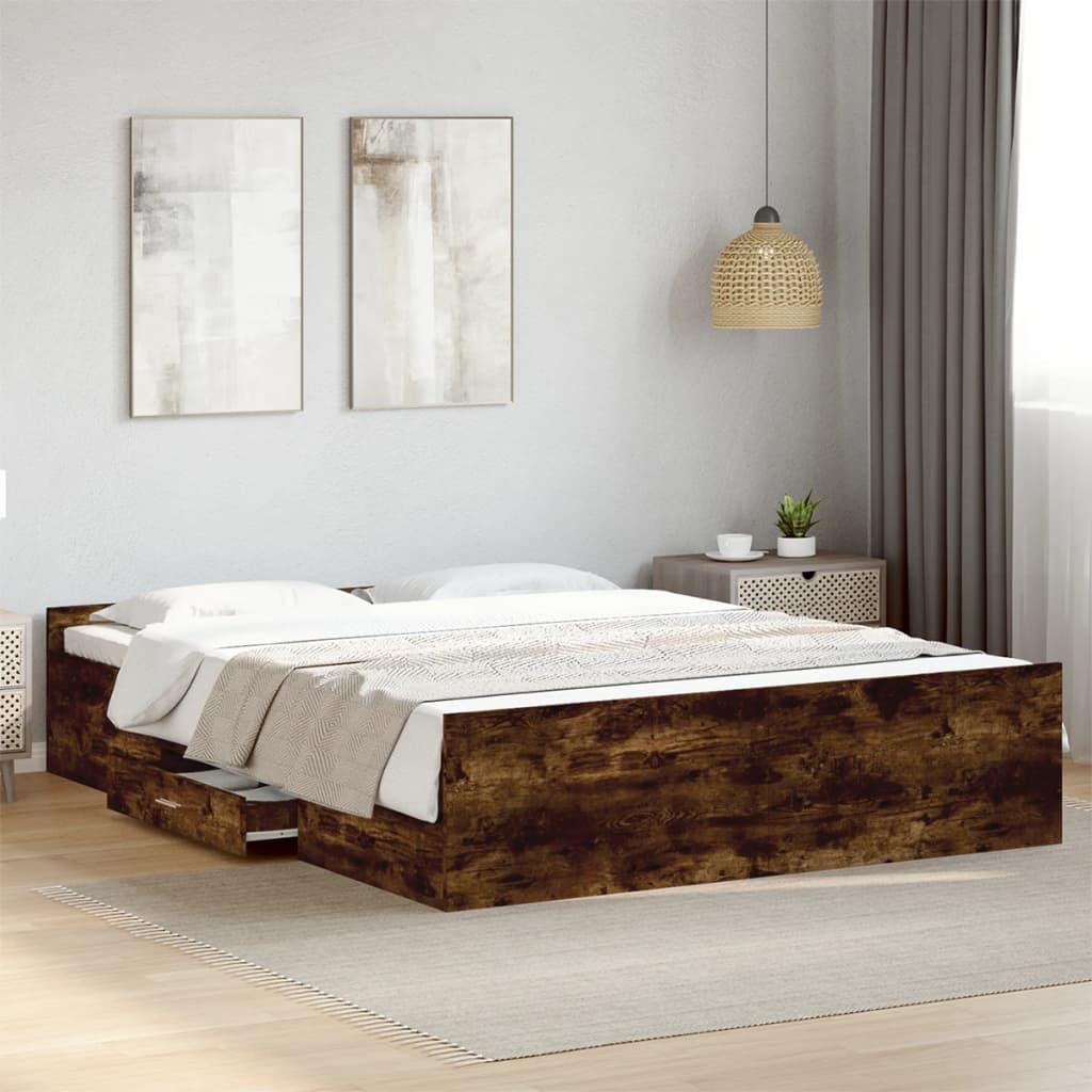 Bed Frame With Drawers Without Mattress Small Single