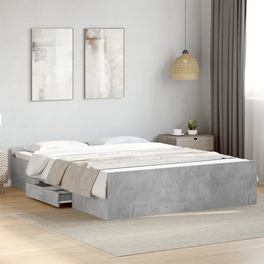 Bed Frame With Drawers Without Mattress Small Single