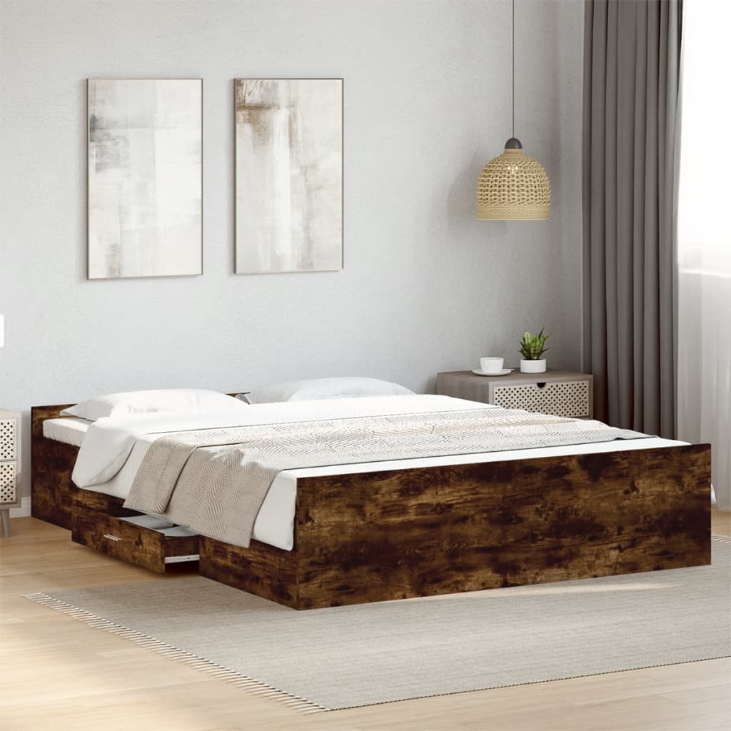Bed Frame With Drawers Without Mattress Small Single