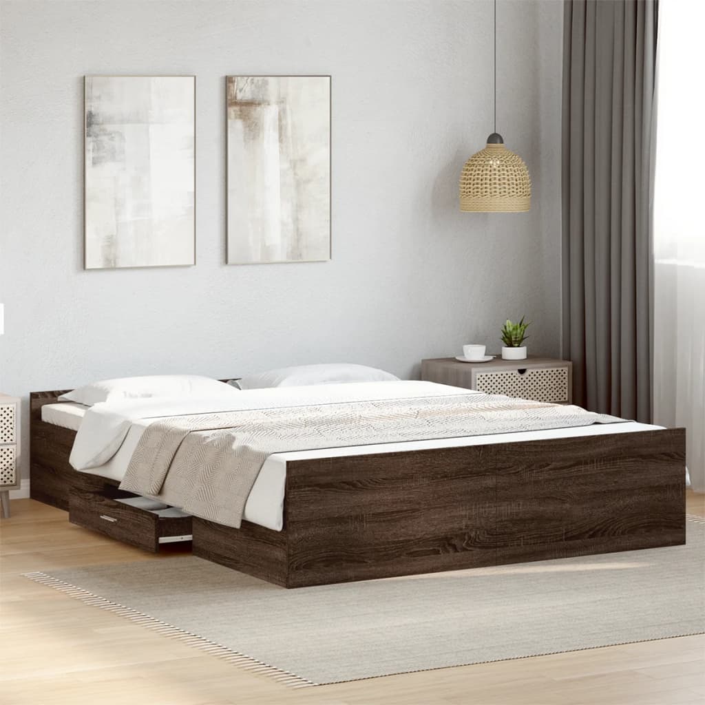 Bed Frame With Drawers Without Mattress Small Single