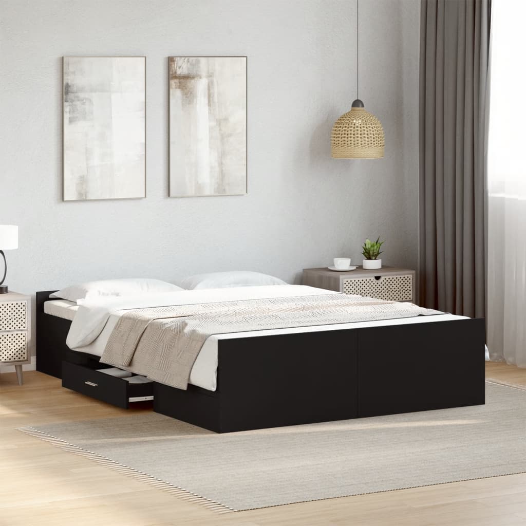 Bed Frame With Drawers Without Mattress Small Single