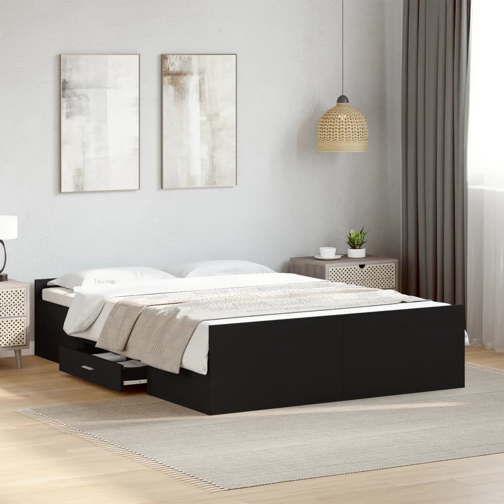 Bed Frame With Drawers Without Mattress Small Single