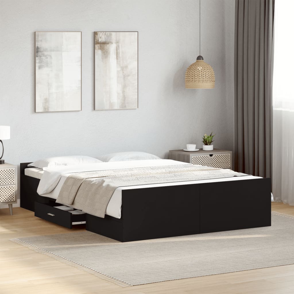 Bed Frame With Drawers Without Mattress Small Single
