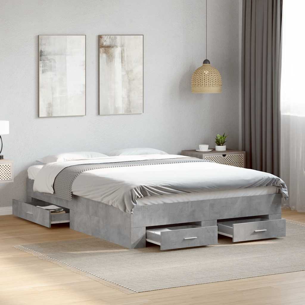 Bed Frame With Drawers Without Mattress