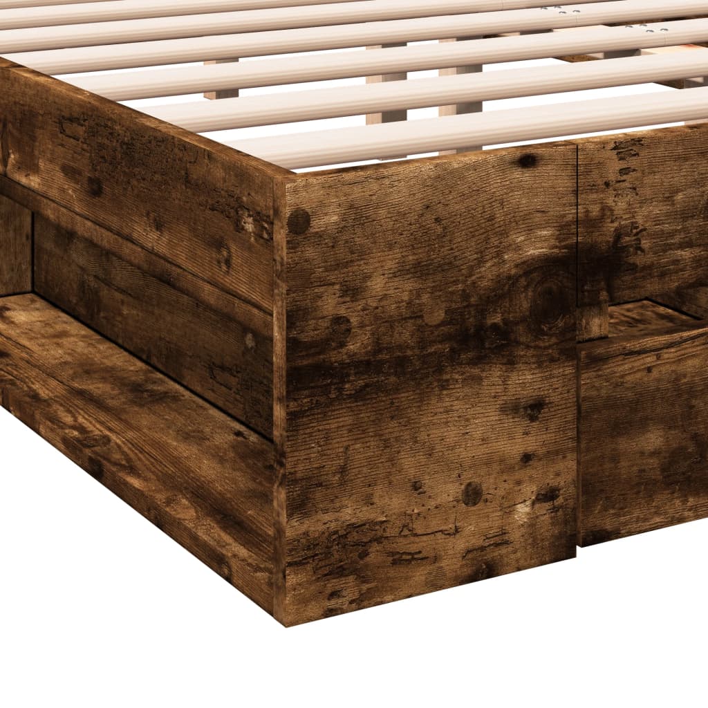 Bed Frame With Drawers Without Mattress